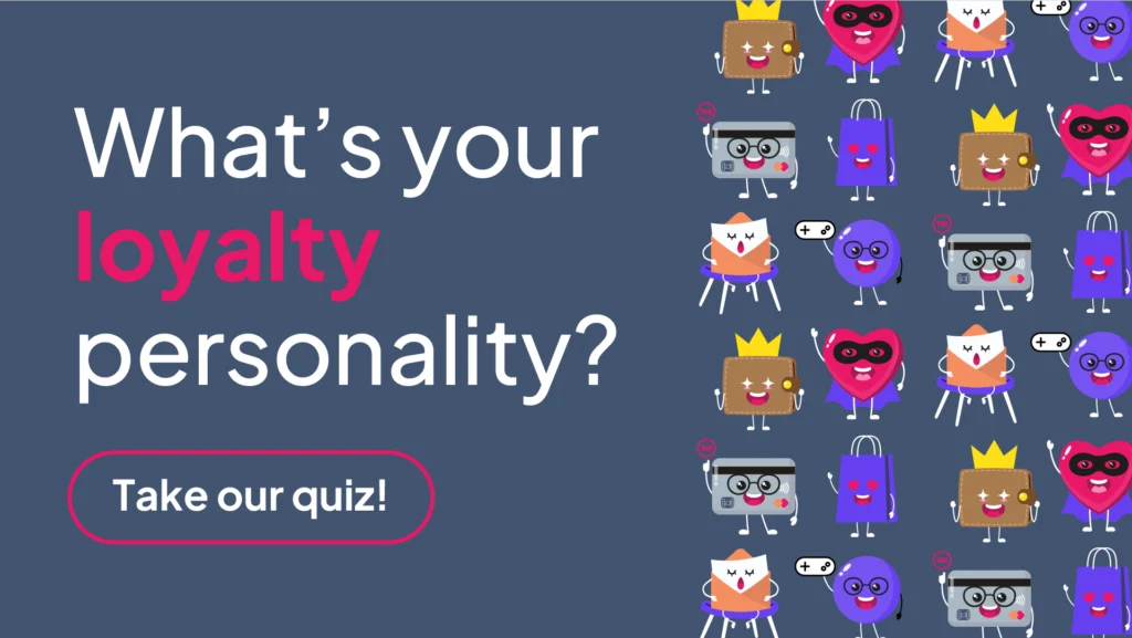 thumbnail directing people to take the loyalty personality quiz